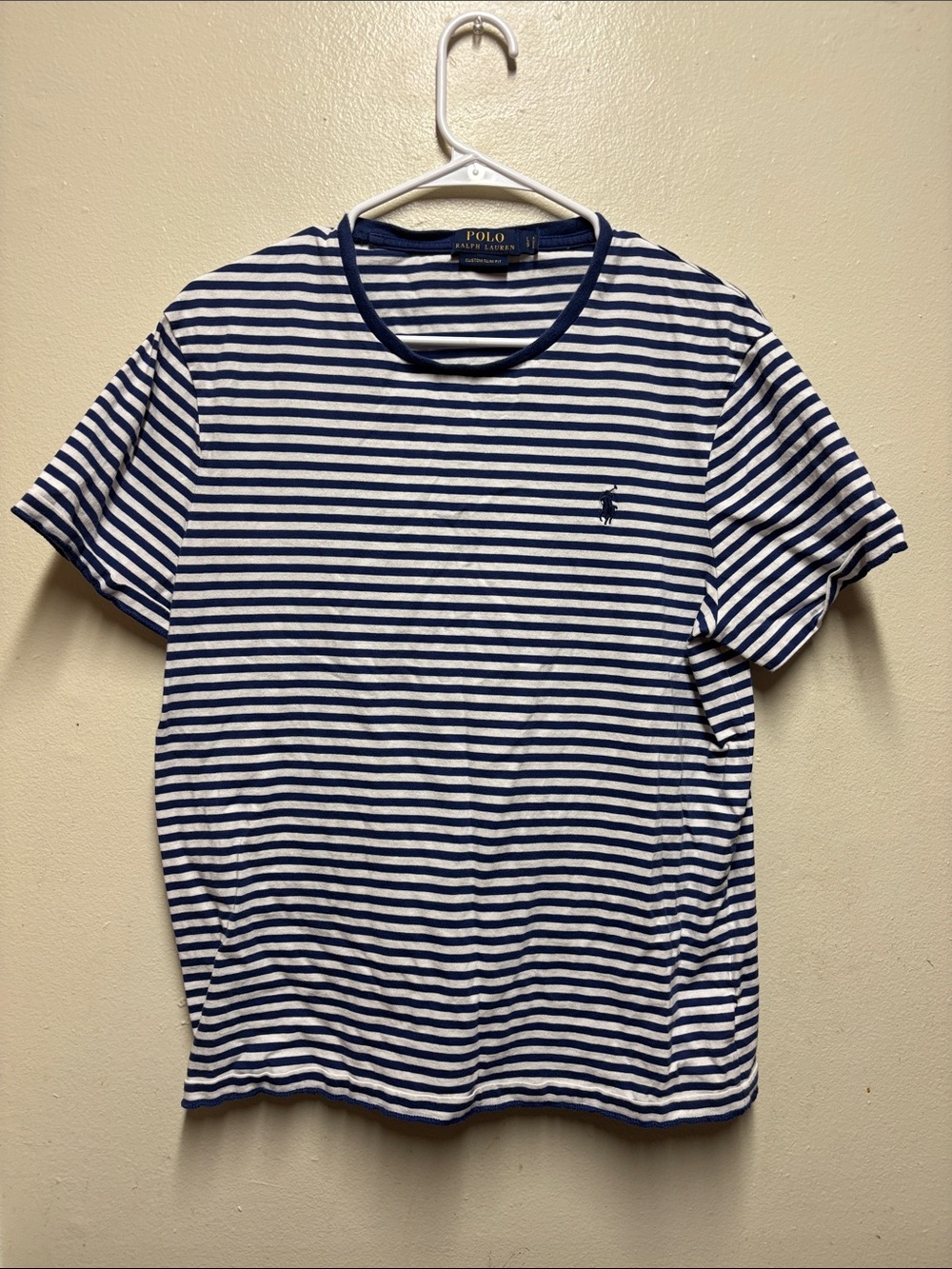 Polo Ralph Lauren striped T-shirt men's large